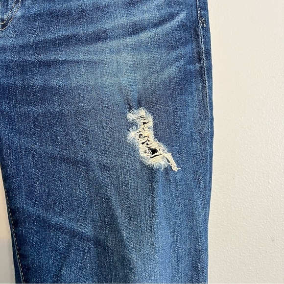 Adriano Goldschmied Jeans Womens 27 Denim The Legging Ankle Distressed Skinny AG - Picture 7 of 16